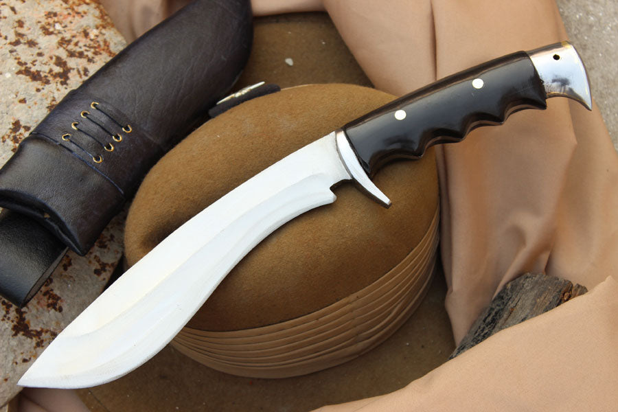 9 Inch Hand Forged Blade Bahadur Machete Kukri Knife