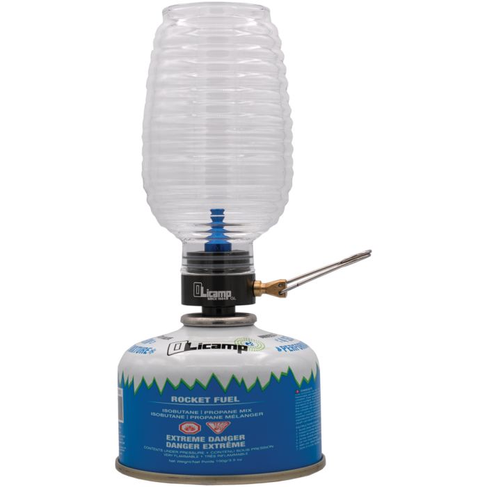 LUMINATOR ADJUSTABLE FLAME GAS CANISTER LAMP