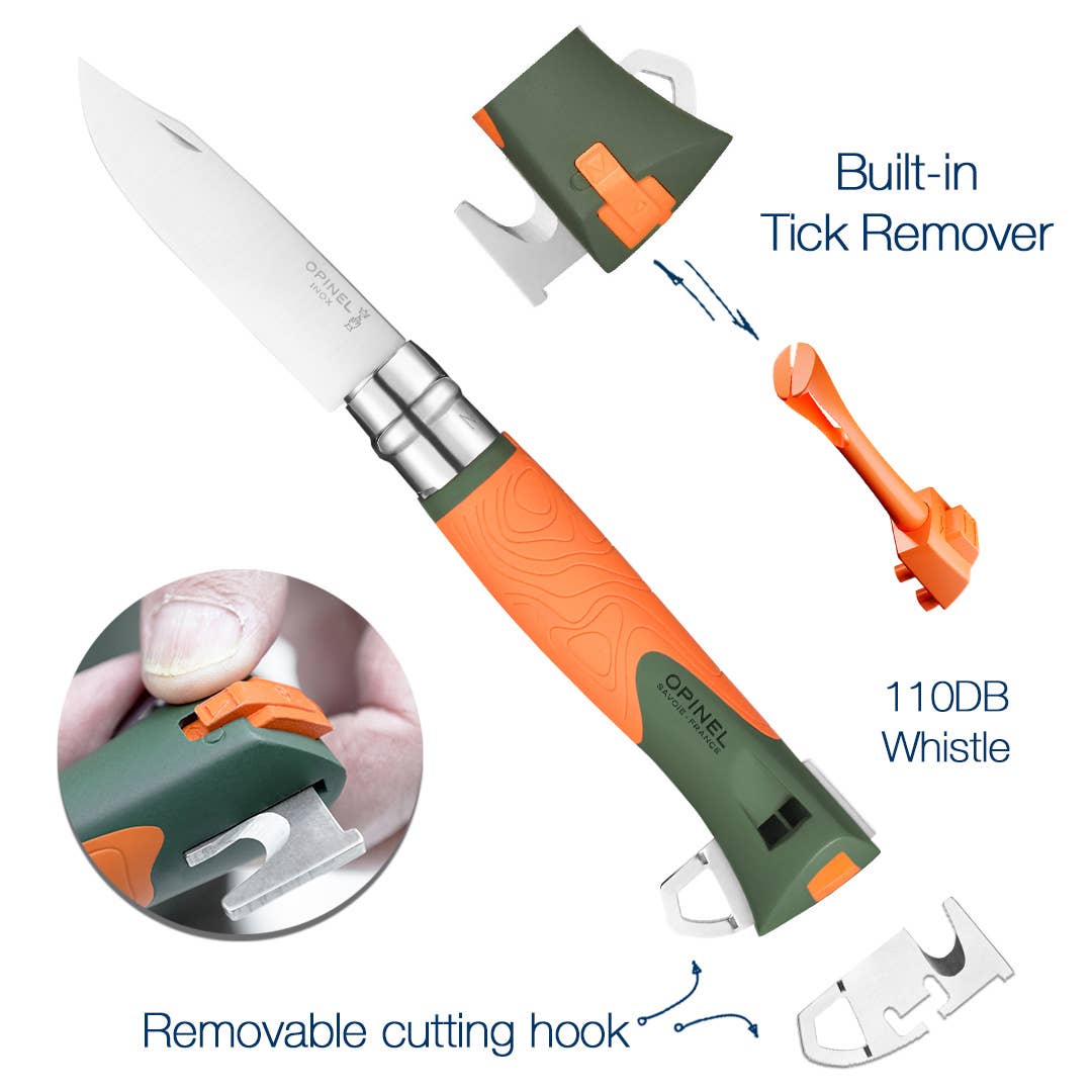 No.12 Explore Folding Knives with Tick Remover Tool