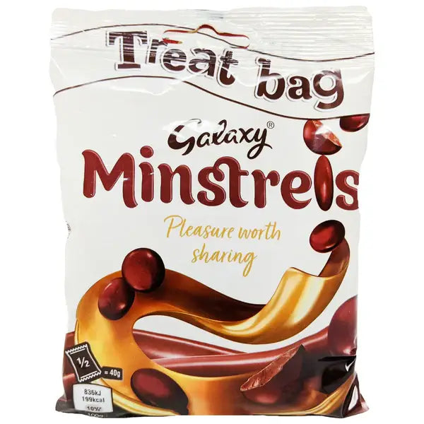 Galaxy Minstrels Treatbag 20x80g