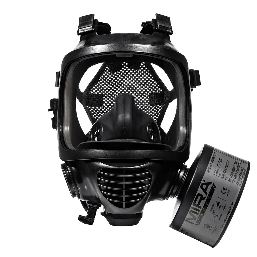 MIRA Safety CM-6M Tactical Gas Mask - Full-Face Respirator for CBRN Defense