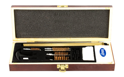 Universal Gun Cleaning, Wood Box, 17 Pieces