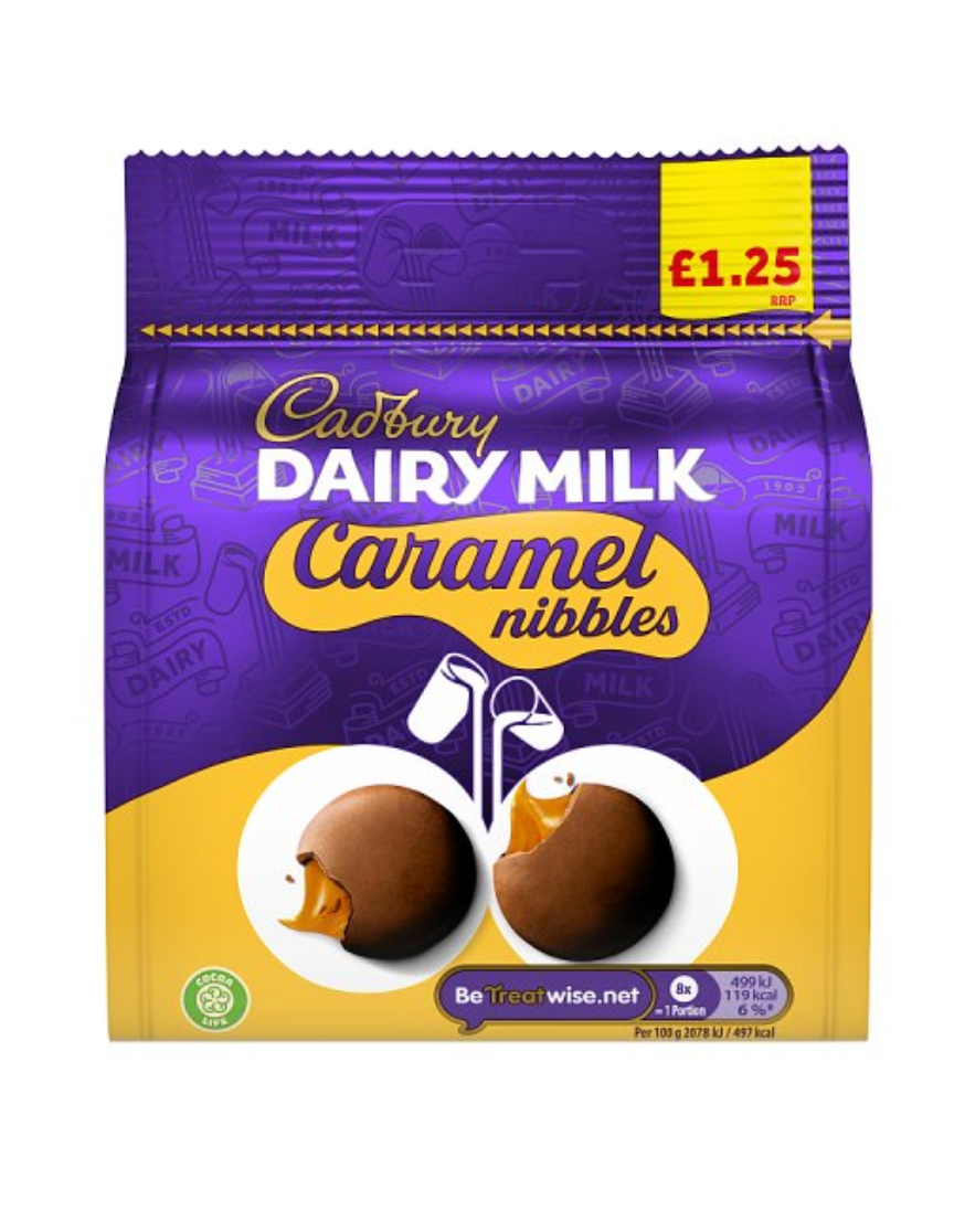 Cadbury Caramel Nibbles 85g